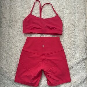 Pink lululemon set
